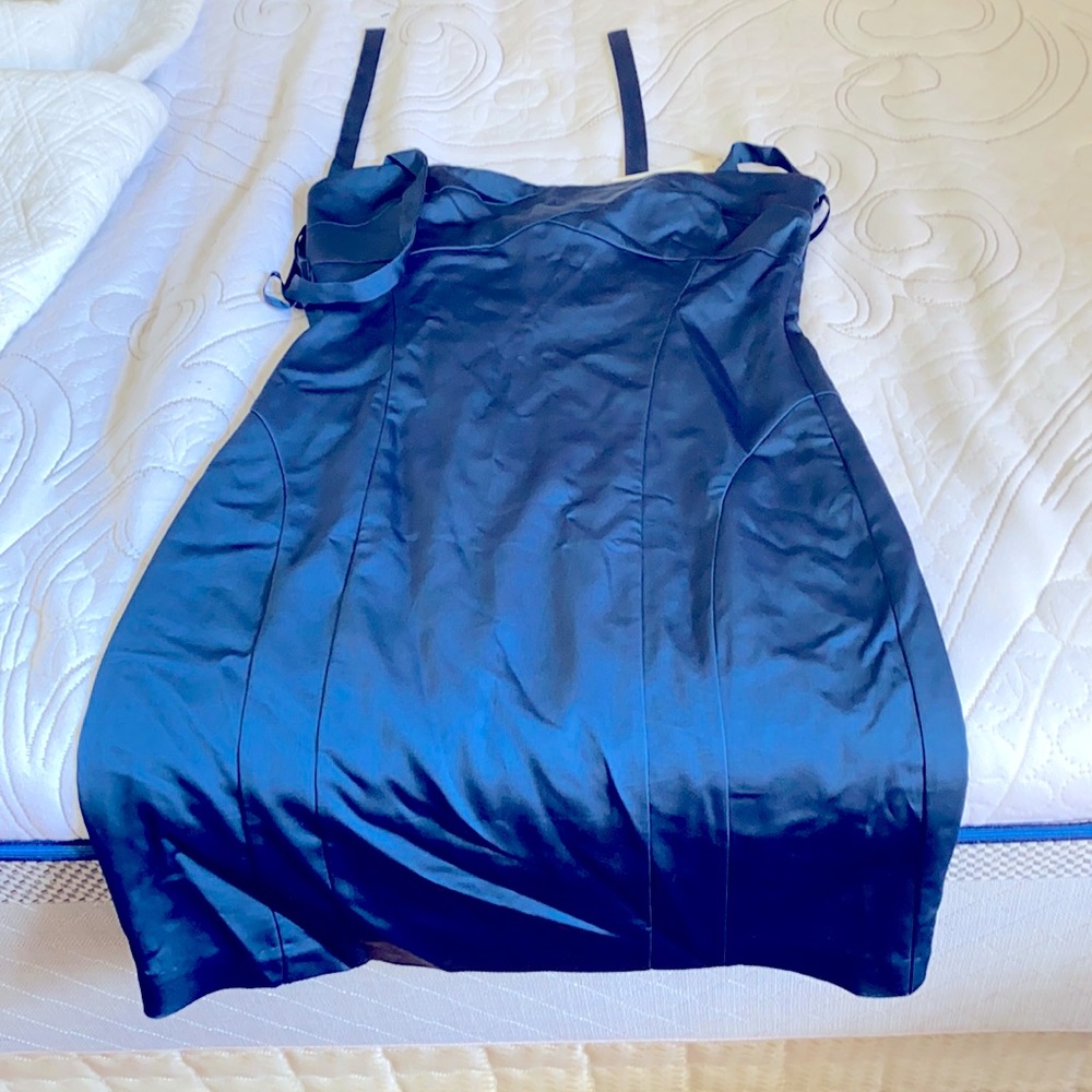 Bcbgmaxazaria dress deep blue